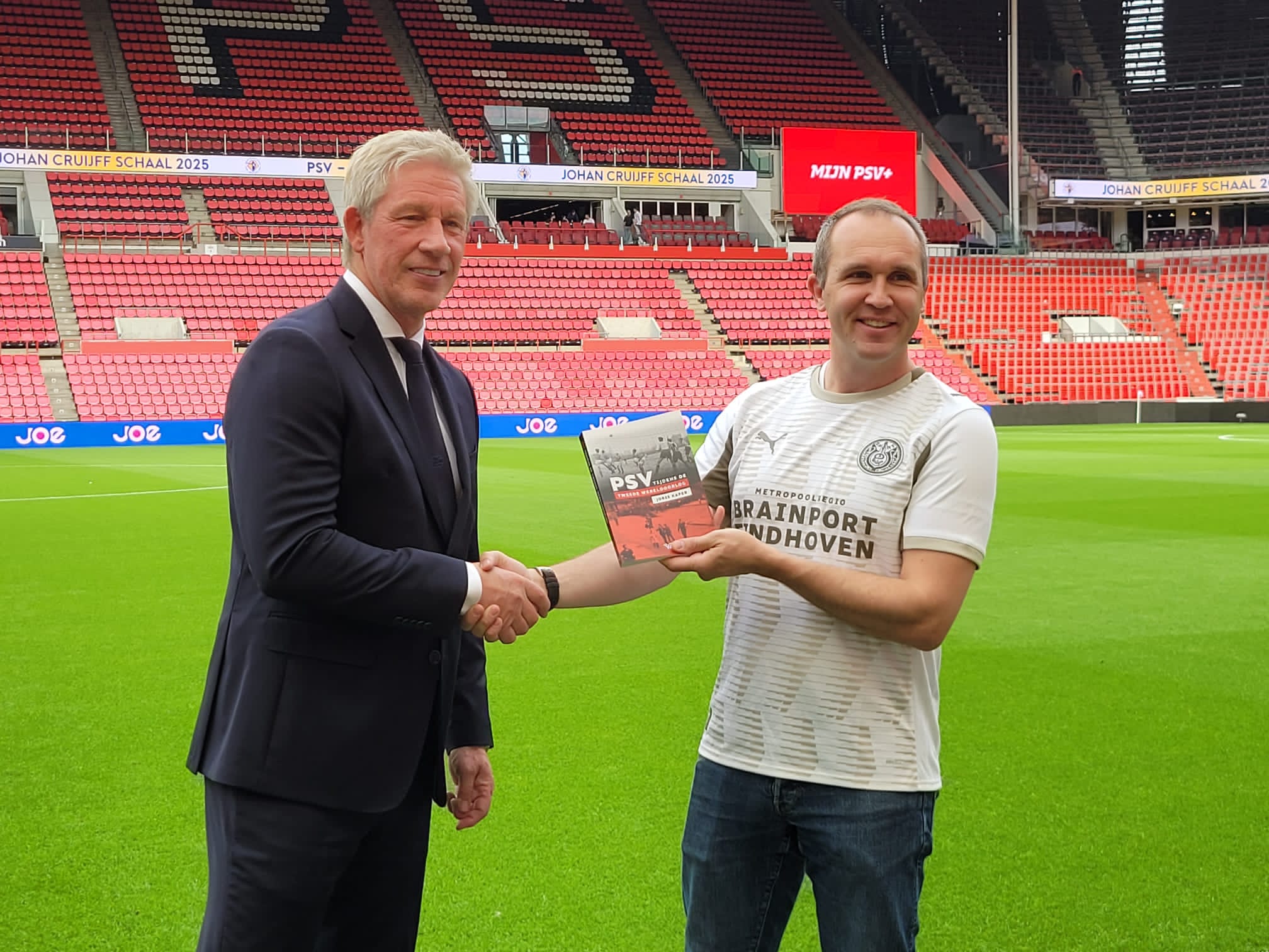 Marcel Brands boek uitreiking