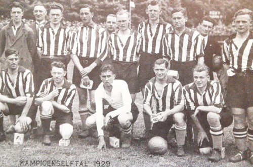 PSV kampioen in 1929, met Ignacz Klein