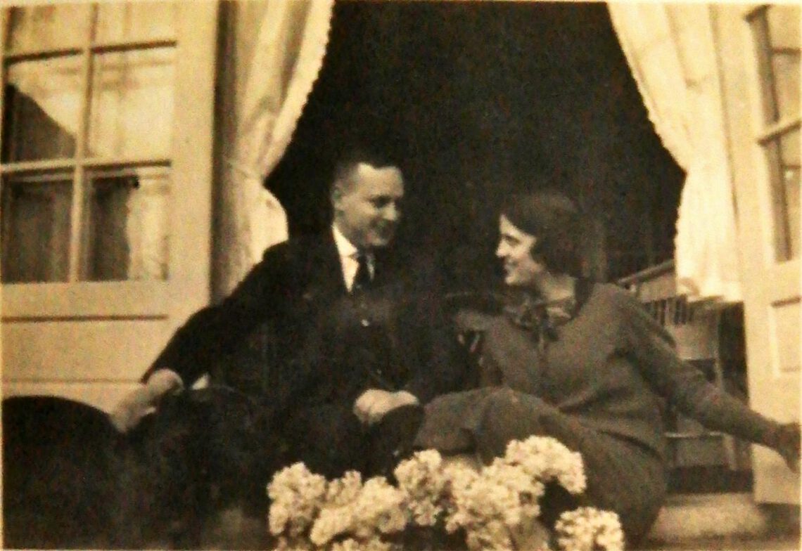 Anton van Anrooy en zijn vrouw