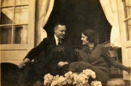 Anton van Anrooy en zijn vrouw